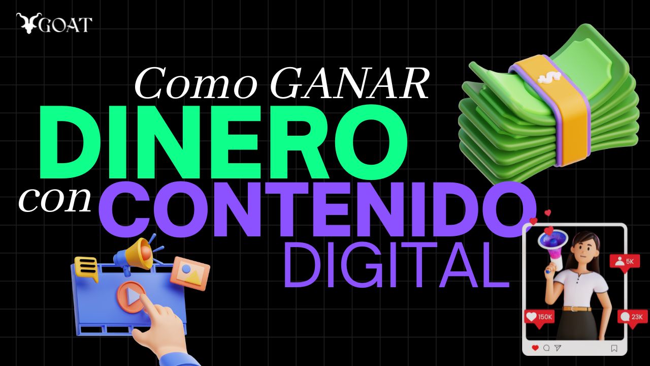 Cómo ganar dinero con contenido digital